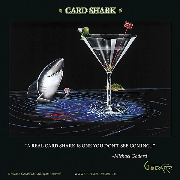 michael godard card shark